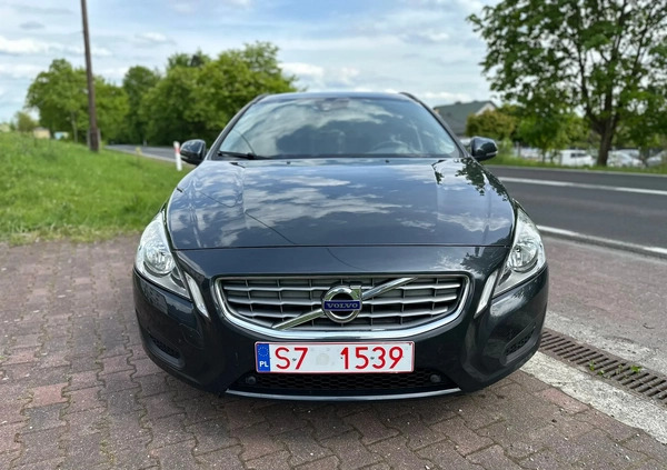 Volvo V60 cena 33900 przebieg: 170000, rok produkcji 2013 z Jaworzno małe 326